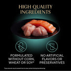 Sheba Perfect Portions Kitten Wet Cat Food Pate Chicken Entree, Salmon Entree, and Turkey Entree, 2.6 oz. Twin-Pack Trays (24 Count, 48 Servings)