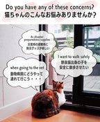 Cat Harness Escape Proof with Leash for Walking, Travel Vest Soft Chest Support, Adjustable Size, Escape Proof Soft Adjustable Vest Harnesses, Breathable, Kittens, Small Dogs (美/背縄/紅1/XS)