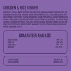 A Strong Heart Wet Dog Food, Chicken & Rice Dinner - 13.2 oz Cans (Pack of 12), Made in The USA with Real Chicken