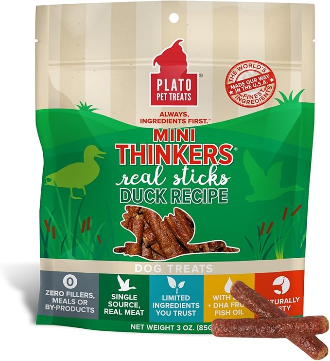 PLATO Mini Thinkers Duck Recipe 3oz, Natural (850002221336)
