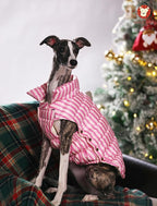 SPACE LION Puffer Jacket, Down Winter Coat, Waterproof, Windproof, Lightweight Jacket, Adjustable Fit for Large Dogs(Pink,2XL)