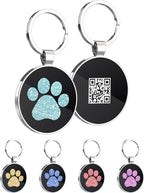 Personalized Dog Tags - Custom QR Code Pet ID Tags - Free Online Scan for Instant Pet Location Alert Email