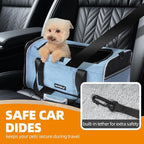 Top Loading Medium Cat Carrier with Privacy Curtain, Delta Approved TSA Pet Travel Crate Suitcase Luggage Sleeve, Soft-Sided Dog Kennel Bag 18x11x11 United Airline Approved Under Seat Blue