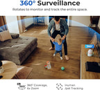 IMILAB C40 4K Indoor Security Camera, Room Camera for Kid/Baby/Pet, 5G WiFi Pan/Tilt Indoor Cam/Person Pet Track, Powerful AI Detection, Color Night Vision, SD/Cloud Storage, Easy Pairing, Plug in.