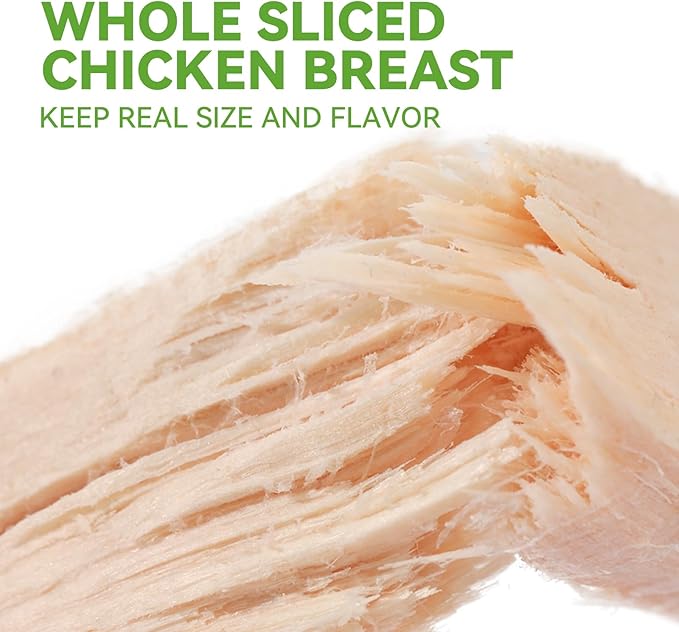 OPET Freeze Dried Cat & Dog Treats,Single Ingredient High Protein Grain Free Crunchy Cat Treats,Healthy Training Treats (4 Pack, Chicken & Pork)