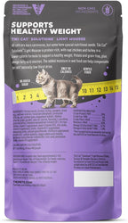 Tiki Cat Solutions Light Mousse, Chicken, Turkey & Pumpkin, Formulated to Support Healthy Trim and Fit, Functional Wet Cat for Adult Cats, 2.4 oz. Pouch (12 Count)