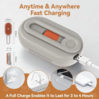 4 in 1 Pet Steam Brush for Shedding,Rechargeable cat brushes for indoor cats,Quiet Detangling Brush for Long Haired Cats and Dogs(Cream Color)