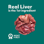 Optimeal Wet Dog Food Pouches - Grain Free Liver & Turkey Recipe, High Protein, Tender Morsels in Aspic Made with Natural Ingredients for Adult Dogs, Premium Nutrition - 3 oz, Pack of 12