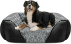 INVENHO X-Large Dog Bed Rectangle Washable Orthopedic Soft Calming Sleeping Durable Pet Cuddler with Anti-Slip Bottom
