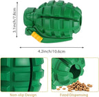 Indestructible Dog Toys for Aggressive Chewers - Heavy Duty, Durable Toys for Large Dogs (Green)