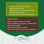 Nature's Logic Grain-Free Canned Dog Food - 95% Animal Proteins - 100% Natural Wet Dog Food Cans - No Common Allergens - All Life Stages - Ideal for Sensitive Dogs - Venison (13.2 oz, 12 pack)