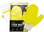 TiCK MiTT Yellow Tick Removal Glove for Humans & Pets - Safely Remove Ticks Effortlessly, Chemical-Free, Durable, Portable Tick Management Tool for Outdoor Adventures & Everyday Use