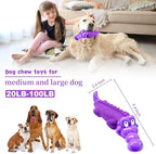 Dog Chew Toys for Aggressive Chewers, Indestructible Tough Interactive Dog Toys for Small Medium Large Breed-Puppy Teeth Chew Toy to Keep Them Busy