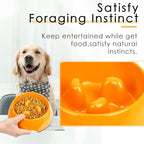 Super Design Slow Feeder Dog Bowl, 1.5 Cup, Non-Slip, Heat-Resistant, Suitable for Medium to Large Dogs