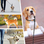 lynxking Slip Lead Dog Leash Reflective, Heavy Duty Comfortable Strong Rope for Large Medium Small Dogs No Pull Pet Training