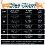 Cat Harness and Leash Set for Walking and Small Dog Soft Mesh Harness Adjustable Vest with Reflective Strap Comfort Fit for Pet Kitten Puppy Rabbit （Blue Stripe,XS）