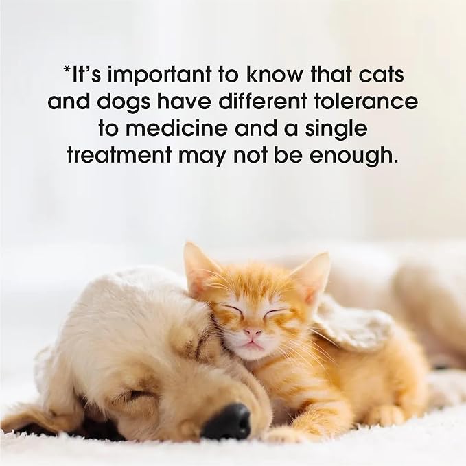 Say Good Bye to Flea and Ticks in Dogs & Cats Defender - Include 3ml Dropper with Cap