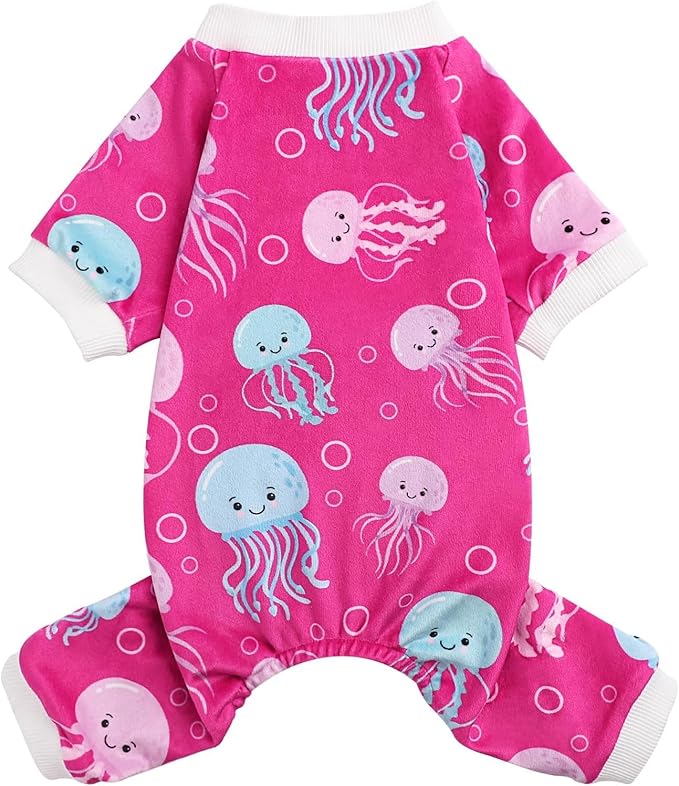 Dog Pajamas for Small Dogs Girl Boy Puppy Pjs Summer Pet Onesies for Chihuahua Yorkie Teacup Cute Soft Material Stretch Able Cat Clothes Outfit Apparel Doggy Jumpsuit