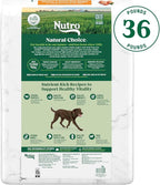 Nutro Natural Choice Adult Large Breed Dry Dog Food, Chicken and Brown Rice Recipe, 36 lbs.
