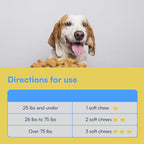 NAD+ Precursor & Senior Dog Supplement - 90 Soft Chews & Vitamins - NMN Alternative for Longevity, Anti-Aging & Energy - Nicotinamide Riboside, Resveratrol, Quercetin, Made with Pasture-Raised Chicken