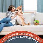 Flourish Pets 2 in 1 Multi-Layer Chew Toy for Active Dogs | Non-Toxic BPA Free Double Stitched Soft Fabric Exterior Dog Toys | Long-Lasting Dog Plush Toys – Mr. Guac 3.5"