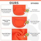 KOOLTAIL Fall Dog Hoodie - Soft & Warm Dog Thanksgiving Sweater with Leash Hole and Pocket, Pet Winter Coat, Cold Weather Clothes Sweatshirt for Small Medium Large Dogs Puppy Cat Boys Girls, Orange M