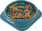 Slow Feeder Dog Bowls for Healthy Eating, Non-Slip and Anti-Choking Design, Reduces Bloating & Overeating for Large Dogs, Easy to Clean