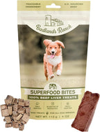 Superfood Bite, Freeze-Dried Raw Dog Treats - Protein Rich, Train & Reward, Traceable Single Ingredient by Katherine Heigl (Beef Liver)