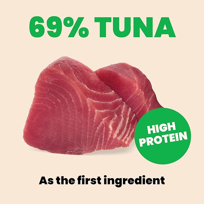 almo nature HQS Natural Wet Cat Food Tuna and Cheese in Broth, Grain-Free, 5.29 oz ((Pack of 24))