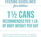 Tiki Cat Baby, Chicken Tuna & Chicken Liver Shreds, High-Protein and Flavorful, Wet Cat Food for Kittens 8 Weeks Plus, 2.4 oz. Cans (Pack of 12)