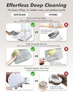 Automatic Dog Water Bowl Dispenser with Patented Faucet - 8L Large Gravity Cat Water Dispenser with Filter & Adjustable Base, Wide Mouth for Easy Clean, BPA-Free, Stainless Steel Pet Waterer for Pets