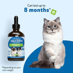 Pet Wellbeing Agile Joints for Cats - Veterinarian-Formulated - Hip and Joint Health, Mobility, Devil’s Claw, Boswellia, Joint Ligament and Cartilage - Herbal Supplement 4 oz (118 ml)