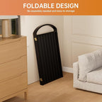 3 Panels Full Matel Freestanding Dog Gates with Door, 72"Extra Wide 36"Tall Free Standing Dog Pet Gate for Indoor & Outdoor. Foldable Pet Fences for Doorways, House, Stairs, Porch, Deck, Yard