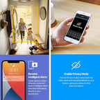 Amcrest 4MP ProHD Indoor WiFi, Security IP Camera with Pan/Tilt, Two-Way Audio, Night Vision, Remote Viewing, 4-Megapixel @30FPS, Wide 90° FOV, IP4M-1041B (Black)