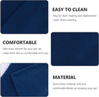 Ipetboom Pet Heating Pad Cat Heating Pad Pet Mat Cat Electric Mat Cover Dog Heating Pad Comfort Pet Dog Bed External Cover for Winter Warm Pet Dogs Cats