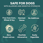 Gaines Family Farmstead Sweet Potato Chips for Dogs - 8 oz Single-Ingredient, All-Natural Dog Treats, Grain-Free & High in Fiber, Made in USA, Crunchy Training Treats