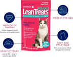 Covetrus Nutrisential Lean Treats for Cats - Soft Cat Treats for Small, Medium, Large Cats - Nutritional Low Fat Bite Size - Chicken Flavor - 6 Pack - 3.5oz