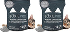 Boxie® Probiotic 40 Day Natural Odor Control Cat Litter, 16lb Clumping Clay Kitty Litter (Pack of 2)