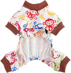 Dog Pajamas for Small Dogs Girl Boy Puppy Pjs Summer Pet Onesies for Chihuahua Yorkie Teacup Cute Soft Material Stretch Able Cat Clothes Outfit Apparel Doggy Jumpsuit