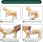 Kuoser Recovery Suit for Dogs Cats After Surgery, Professional Pet Recovery Shirt Dog Abdominal Wounds Bandages, Substitute E-Collar & Cone,Prevent Licking Dog Onesies Pet Surgery Recovery Suit