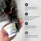Pet Probiotics - S. boulardii + FOS Probiotic and Prebiotic Powder for Dogs and Cats 60g