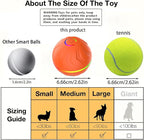Interactive Dog Toys Dog balls, Automatic Moving Bouncing Rotating Interactive Dog Ball, Durable Motion Activated Automatic Rolling Ball Toys for Puppy Small Medium Large Dogs, Anti Boredom Dog Toys