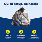 PetSafe ScoopFree OpenSky Automatic Self-Cleaning Cat Litter Box - Hands-Free Cleaning - Odor Control Litter System - App Controlled with Health Monitoring - Multi-Cat Compatible