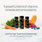 pawTree Healthy Food Toppers for Dogs & Cats - Appetite Booster with Freeze-Dried Proteins. Delicious Pet Food Seasonings and Flavor Enhancer for Picky Eaters & Appetite Stimulation (Salmon)