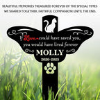 Cat Memorial Garden Marker | Engraved Pet Headstone with Custom Name and Dates | Outdoor Cat Tombstone for Yard | Garden or Cemetery | Pet Grave Markers Cats