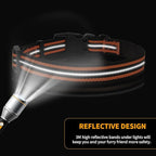 Mile High Life Reflective Dog Collar | Nylon Pet Collars wiith Buckle | Light Weight Puppy Collars | Orange Dog Collars for Medium Dogs (Orange, M)