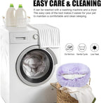 Calming Dog Beds & Cat Cave Bed with Hooded Cover,Washable Round Beds for Small Medium Pets,Anti-Slip Faux Fur Fluffy Coved Bed,Comfortable Warming Pet Bed(24 * 24inch,Purple)