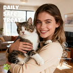 M-PETS Rich Salmon & Omega-3 Lickable Cat Treat – 20 Tubes of Healthy Squeeze Up Creamy Snacks with Functional Nutrients & Beta-Carotene for Immune, Skin & Coat Support – Grain Free, High Protein