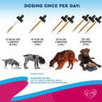 Cat & Dog Urinary Tract Infection Treatment & Natural UTI Medicine Cranberry & D-Mannose -Kidney+Bladder Support - Best Incontinence, Bladder Stones - Pet Renal Health & Care Drops