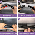 Extra Large Cat Carrier Soft Sided, Portable Small Dog Carrier for 2 Cats, 24"x16.5"x16" Car Travel Folding Comfortable Design, Purple